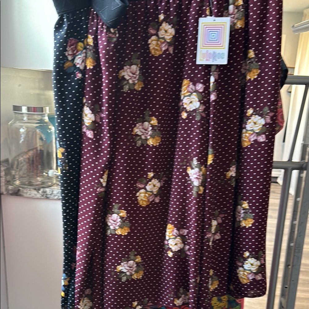 Floral Polka Dot skirt